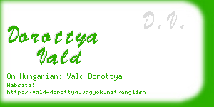 dorottya vald business card